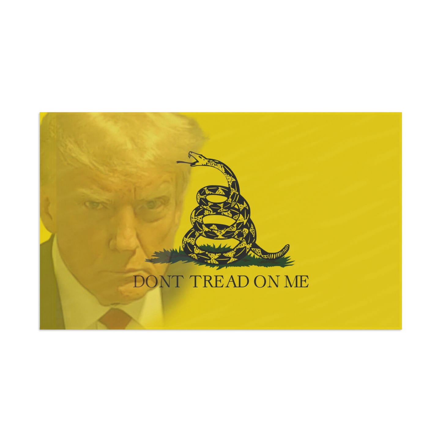 Gadsden Flag - Trump Mugshot Edition